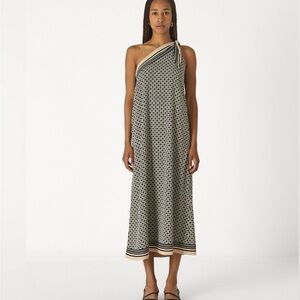 Abercrombie & Fitch Scarf Midi Dress NWT